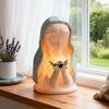 Praying Women Statue Night Lig Decorative LED Prayer Night Light Resin Crafts Ornament Decoration Desktop Ornaments Home Decor