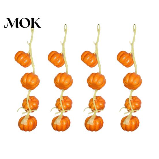 Durable Artificial Vegetable Decor Vegetables String Simulated Garland Realistic Decorative Fake Veggies for Long-lasting Home Farmhouse Kitchen Farm