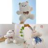 Cute Plush Bunny Mini Bag With Pearl Embellishments For Fashionable Women