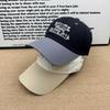 Small fresh NICE embroidered baseball cap women's quick-drying breathable cap contrasting color soft top sun hat versatile and small face