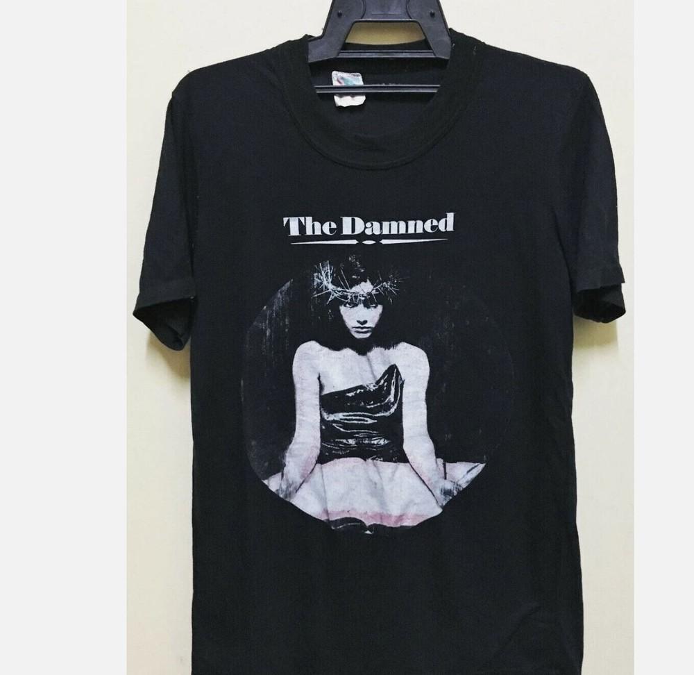 VINTAGE 1985 THE DAMNED PUNK ROCK GOTH TOUR CONCERT T-SHIRT Unisex T-Shirt S