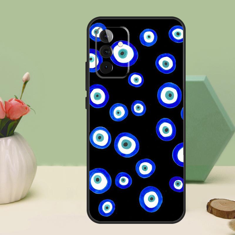 Evil Eyes For Samsung Galaxy A16 A55 A35 A15 A32 A12 A22 A52 A54 A34 A14 A56 A36 A26 A13 A53 A06 Case
