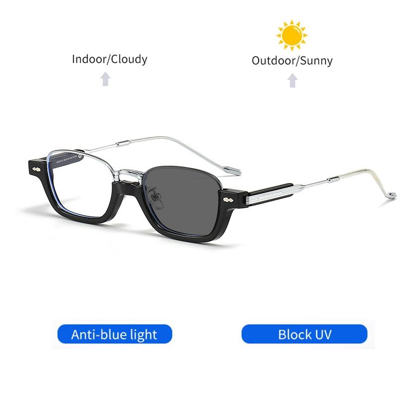 New High Quality Luxury Anti Blue Light Reading Glasses For Men And Women'S Photochromic Eyeglasses With Diopter 0 To +600