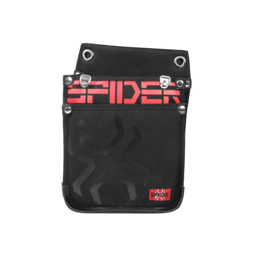 SK11 SPIDER Large Tobi Waist Pouch, Slim, Large, with Stretch Interior Pocket, Collapsible Design, 250mm W x 320mm H x 110mm D (SPD-JY04-A)