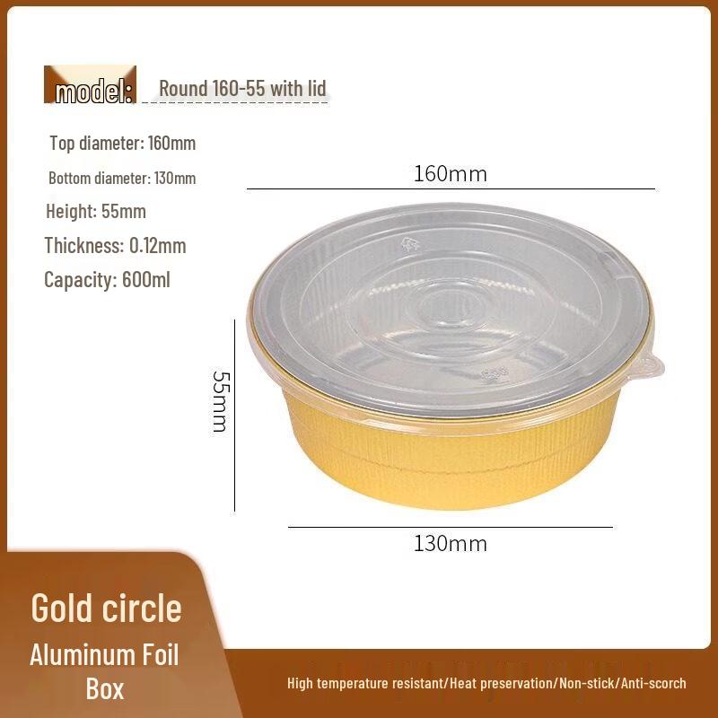 Disposable Food Grade Round Cake Boxes