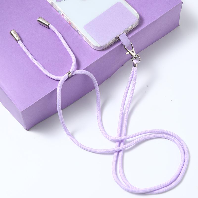 Mobile Phone Lanyard Neck/Crossbody/Wrist Strap with Clip and ID Holder - Anti-Lost Woven Design