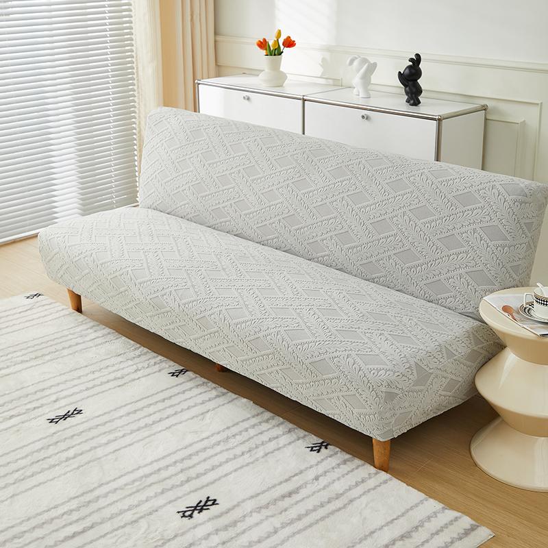 

Универсальный жаккардовый чехол для дивана-кровати, эластичные чехлы для дивана-футона, защита для дивана для детей и домашних животных, легко стирать L(length 195-210cm)