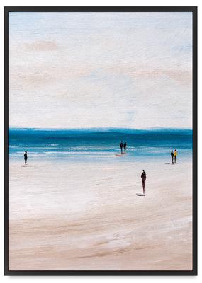 Poster Abstraction Beach
