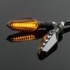 For Motorcycle Hot Sale Dynamic Blinker LED Turn Signal Light Yellow Light Flow Water Steering Universal for Motorbike