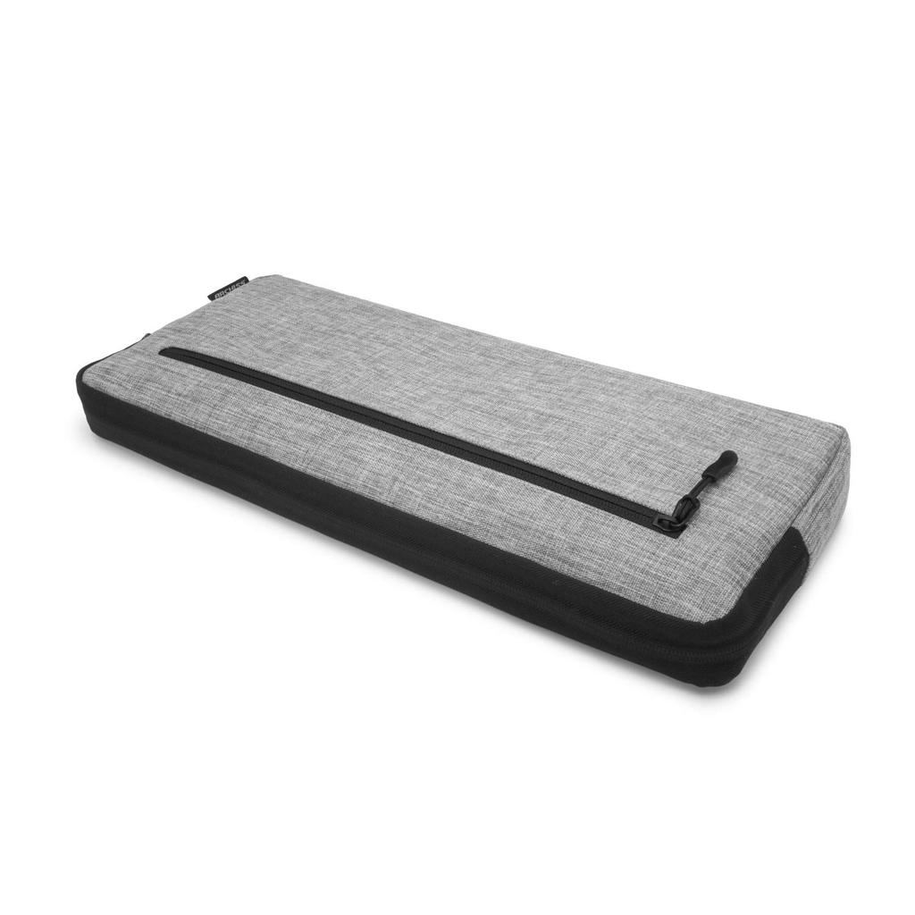 Archiss Keyboard Sleeve Medium, Computer Keyboard Storage Case for Tenkeyless Keyboards, Light Gray, Interior Dimensions: W38.7 X D3.8 X H16cm