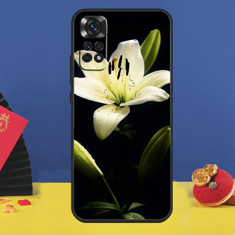 Colorful Flower Lily Phone Case For Xiaomi Redmi Note 15 Pro Plus 13 12 11 9 10 14 Pro 10C 12C 13C 14C 15C Cover