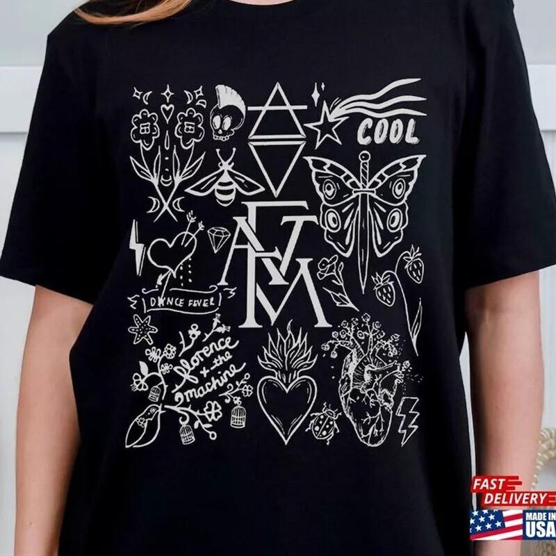 Rare Florence And The Machine Unisex Men All Size T-Shirt Unisex T-Shirt XXXL
