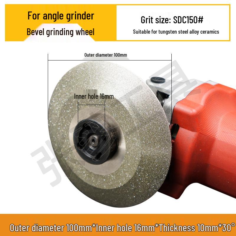 Diamond Alloy Bowl-Shaped Grinding Wheel for Tungsten Steel, Alloy Steel, and Ceramic Milling Cutter.