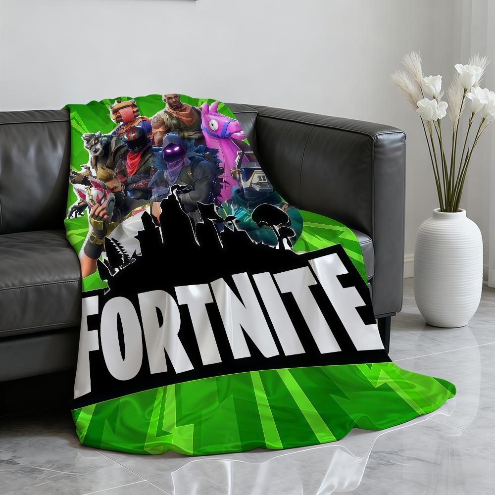 Game F-FORTNITE Blanket Soft Throw Blanket for Home Bedroom Bed Sofa Picnic Travel Office Rest Cover Blanket Gift