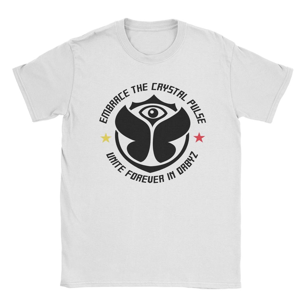 Men's T Shirt Tomorrowland Belgium 2025 Festival Trip T-Shirts Magical Futuristic Festival Logo Summer Tee Shirt Cotton Tops