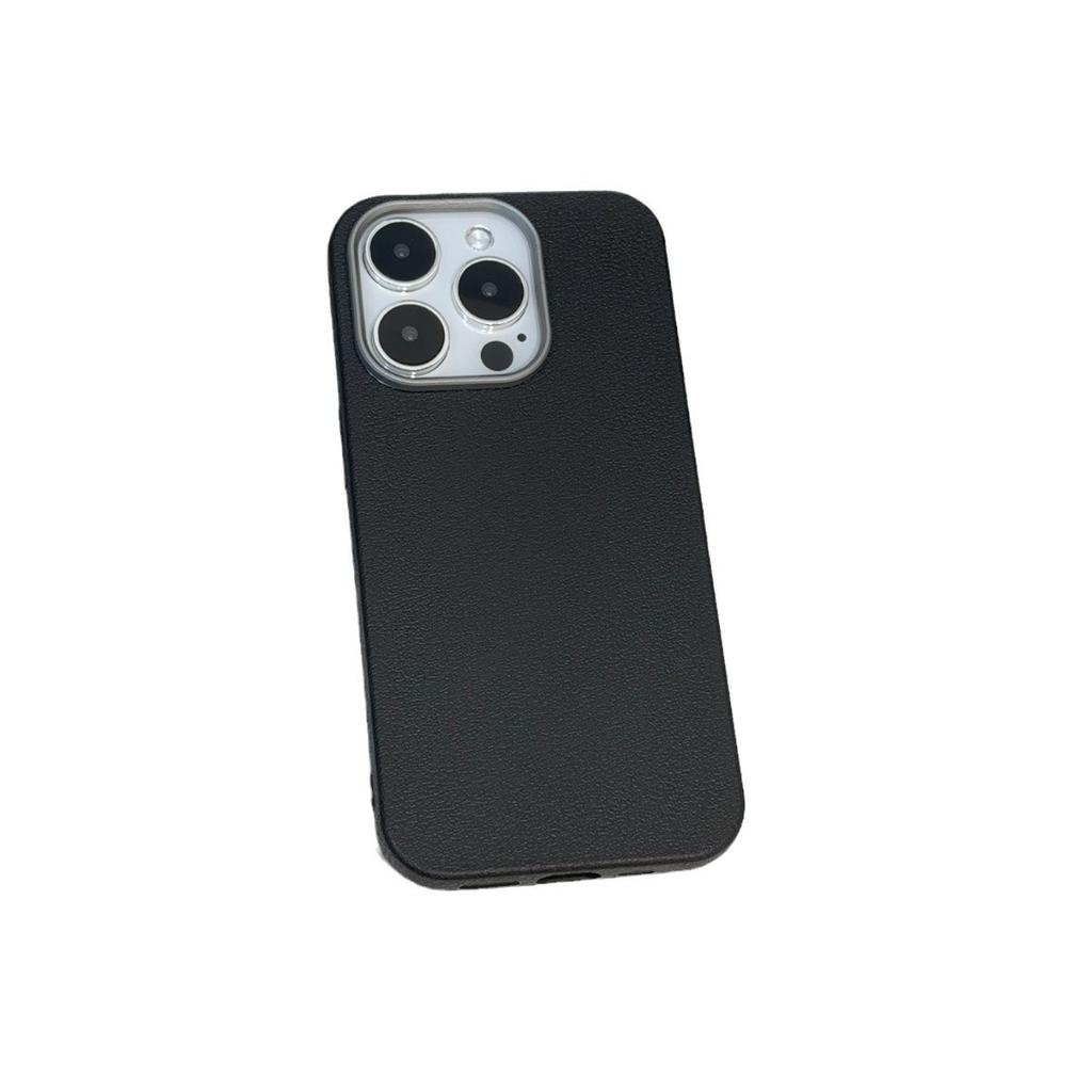 Light Luxury Lychee Pattern Tpu Suitable for Apple 16promax Mobile Phone Case Iphone14 13 12 Simple 15pro