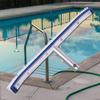 Stainless Steel Brush Swimming Pool Brush 18 Inch Pool Wall Brush  Pool Cleaning
