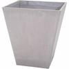 Plant Pot Mega Collections Ecostone Square Brown Taupe Plastic Recycled 42 X 46 X 42 Cm 43 X 43 X 74 Cm 41 X 45 Cm