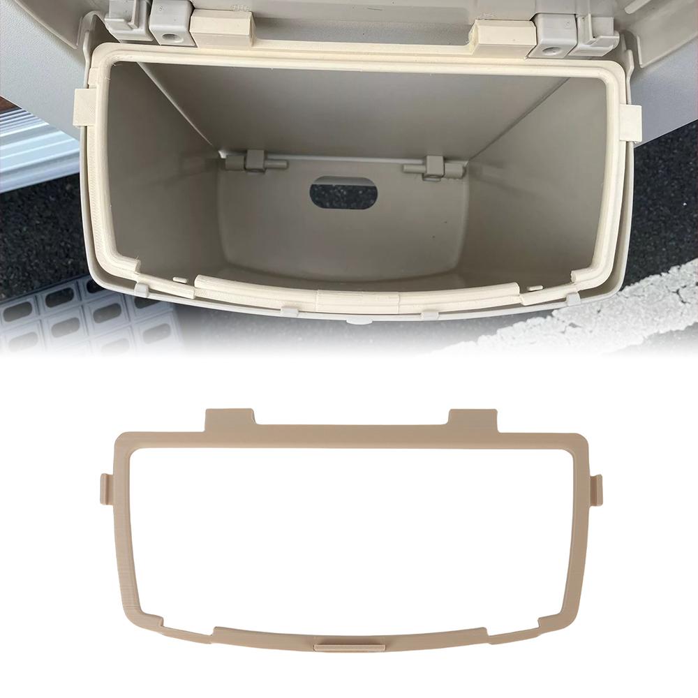Caravan Trash Can Hartal Bracket D Ring Beige Grey Trash Bin Holder For LMC Hobby Dethleffs Camper Motorhome RV Sanitary Storage