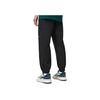 Li-Ning Badfive Basketball Series Letter-Foot Binding Quick-Dry Knitted Sports Pants Men Bottoms Black AYKT495-2