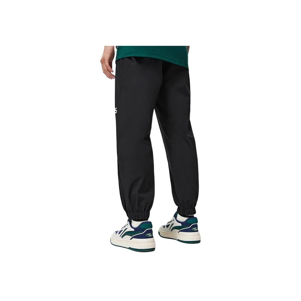 Li-Ning Badfive Basketball Series Letter-Foot Binding Quick-Dry Knitted Sports Pants Men Bottoms Black AYKT495-2