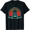 FLYEHI Anime Shirt Anime Lovers Retro Vintage Ramen Cat Kawaii T-Shirt