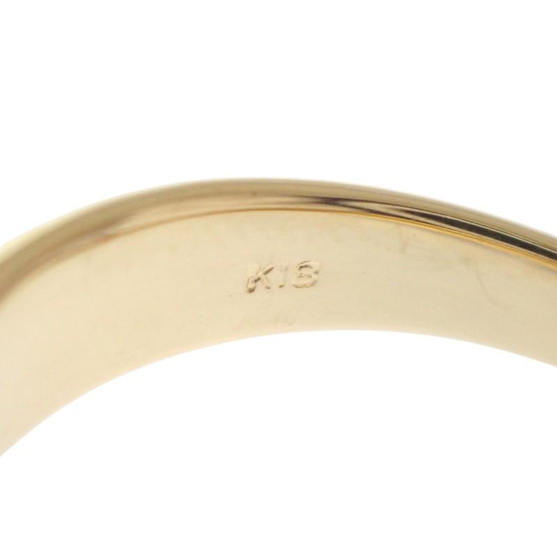 no brand  #12(JP Size) ring K18 yellow gold Women