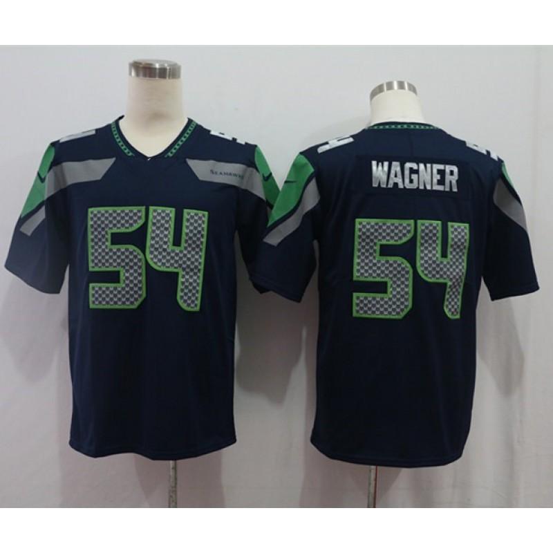 Seattle Seahawks Retro Embroidered Football Jersey Training Tee Men Women - Cotton Blend Athletic Top