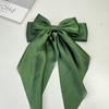 Exclusive Red Bow Hair Clip – Elegant Temperament Spring Style Accessory