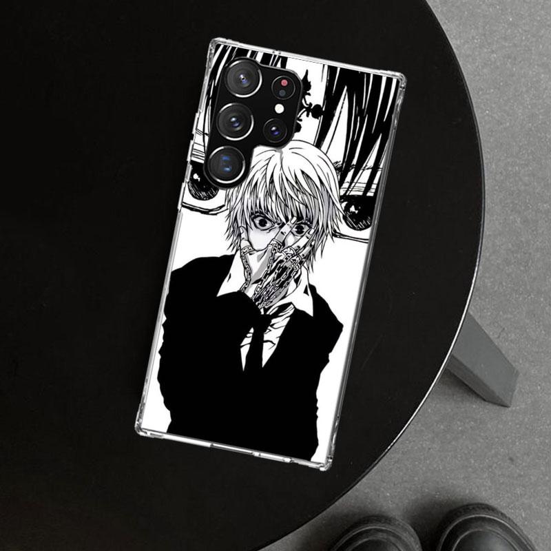 Huner X-Hunters Kurapika Phone Case Cover for Samsung Galaxy S26 S25 Edge S24 S23 Ultra S22 Plus S21 FE S20 + Art Customized Fun