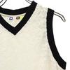 MSGM Made In Italy No Sleeve V Neck Cut 38 White System Best Women Used