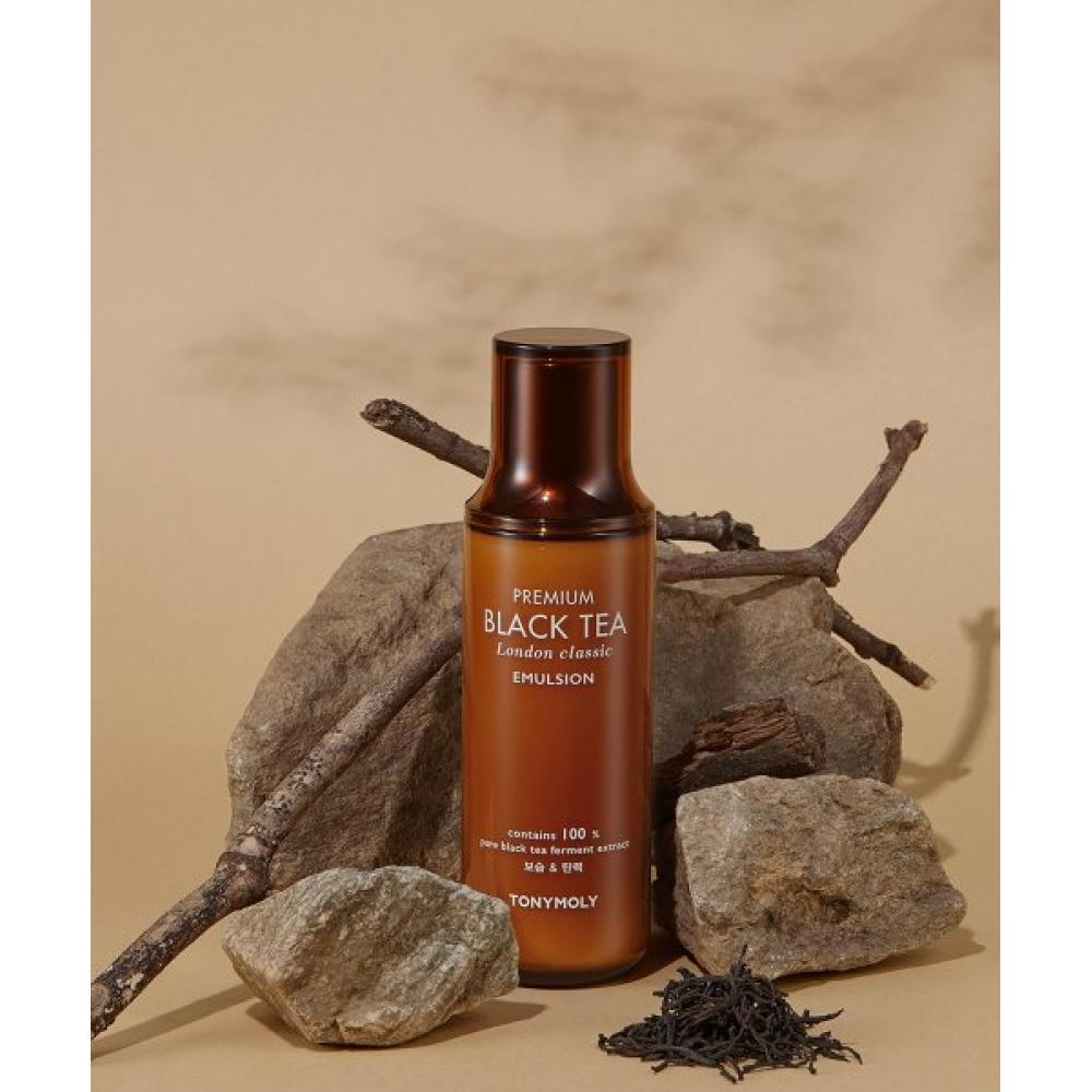Tonymoly Premium Black Tea London Classic Emulsion 150ml FREE