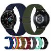 Nylon Strap for Samsung Galaxy Watch 7 FE 6 5 4/Gear S3 Adjustable Bracelet for Amazfit Balance 2/Bip 6 5/GTR 4/Active 2 3/GTS 4
