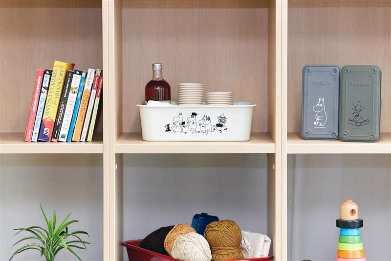 Trusco Moomin Tote White Order Tray, (Mail Only) MOKTLPE-W