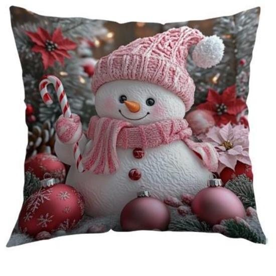 

Новые Рождественские наволочки для гостиной с принтом, Декоративные наволочки, Скандинавские Рождественские наволочки 45*45cm