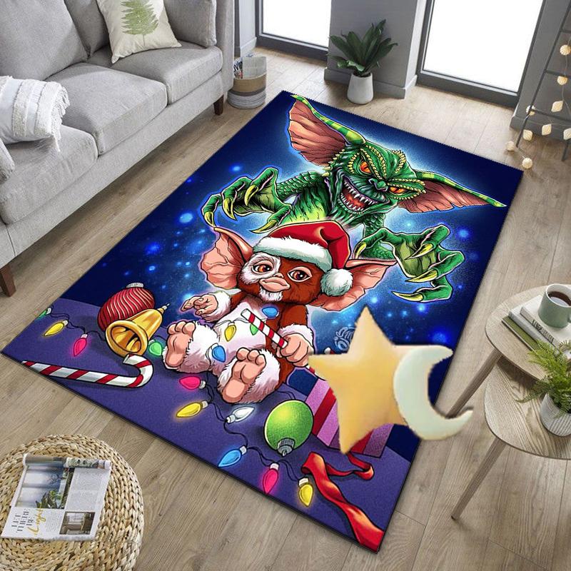 Mysterious Little Monster Office Rug Chair Mat, Game Carpet, Suitable for Front Door, Bedroom, Living Room, Desk, Holiday Gift
