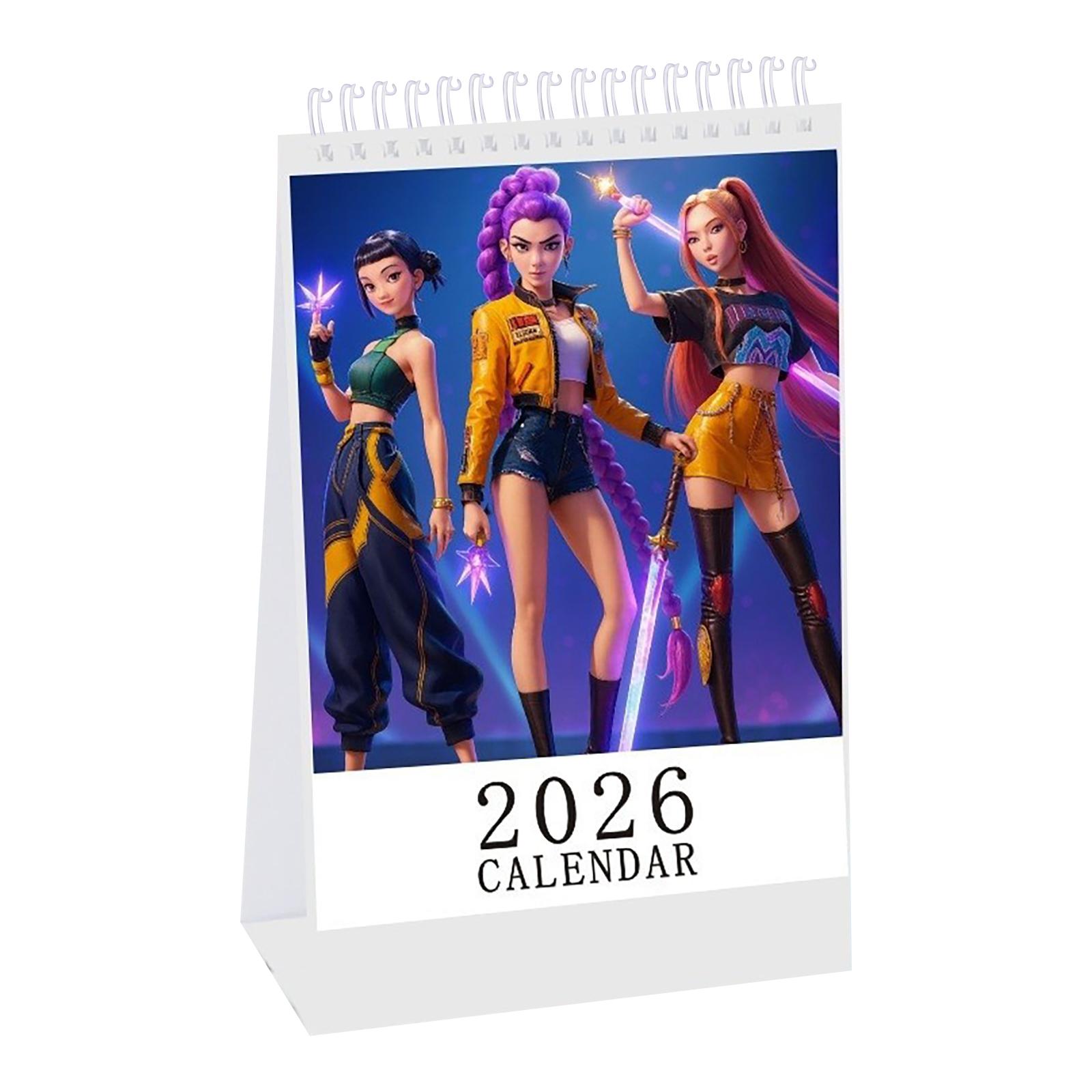 

Мультяшный периферийный календарь One Size