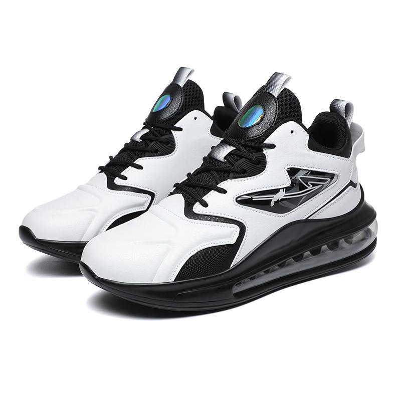 

High Quality Men Sneakers with Comfort Thick Sole Cushioned Tennis Shoes Anti Slip Black/white Big Size 39-48 Basketball Shoes 39