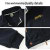 JEEP Men's Stand-Collar Fleece Casual Jacket