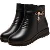 Brand Autumn Winter Women Boots Platform Fashion Flat bottom Ankle Boot Ladies Thick Fur Warm Snow Boots Comfort Women Flat Shoe