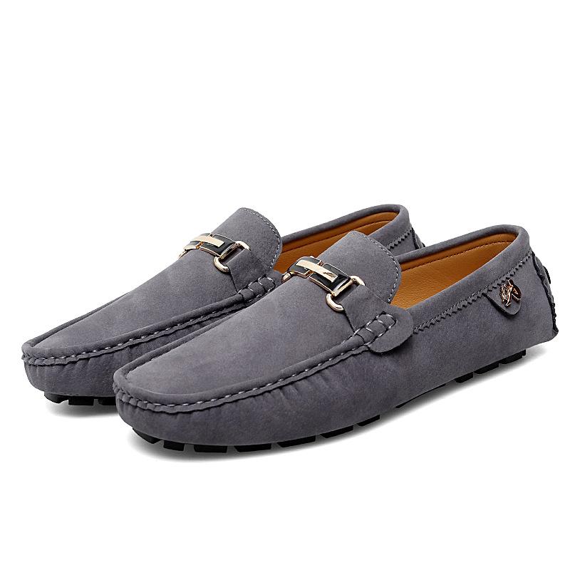 Men Suede Leather Loafers Shoes Size 48 Loafers Men Luxury Brand Moccasins Shoes Slip On Non-slip Driving Loafers for Men Plus Size