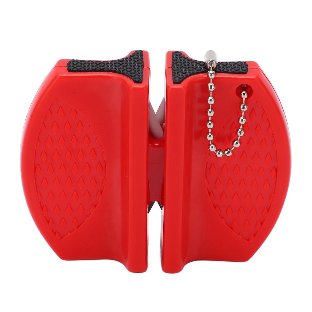 Portable Mini Knife Sharpener Multifunctional Double Sided Pocket Knife Sharpener for Outdoor