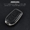 [OFFCURVE] TOYOTA Key Case Zinc Alloy + Genuine Leather Car