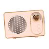 Retro Bluetooth 5.0 Speaker Vintage Mini Bluetooth Speaker Memory Card AUX USB Rechargeable MP3