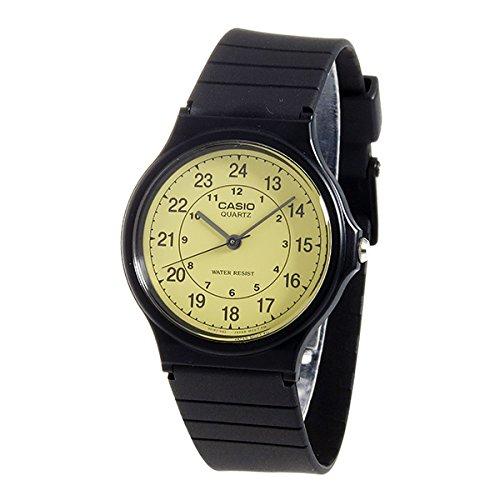 

Casio CASIO Standard Quartz Unisex Watch MQ-24-9BL Beige [Parallel Import]