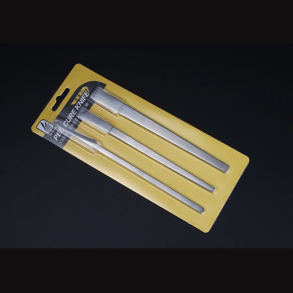 

Средство для удаления кутикулы Коррекция вросшего ногтя Наборы инструментов для ухода за ногами Скребок для ног Педикюрный нож серебряный