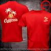 Funny Design California Beach Shirt Unisex Fashion Trendy Casual Clothing Stylish Tops Tee Shirt Leisure Tshirt Unisexs Tshirt