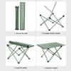 Portable Outdoor Carbon Steel Folding Table