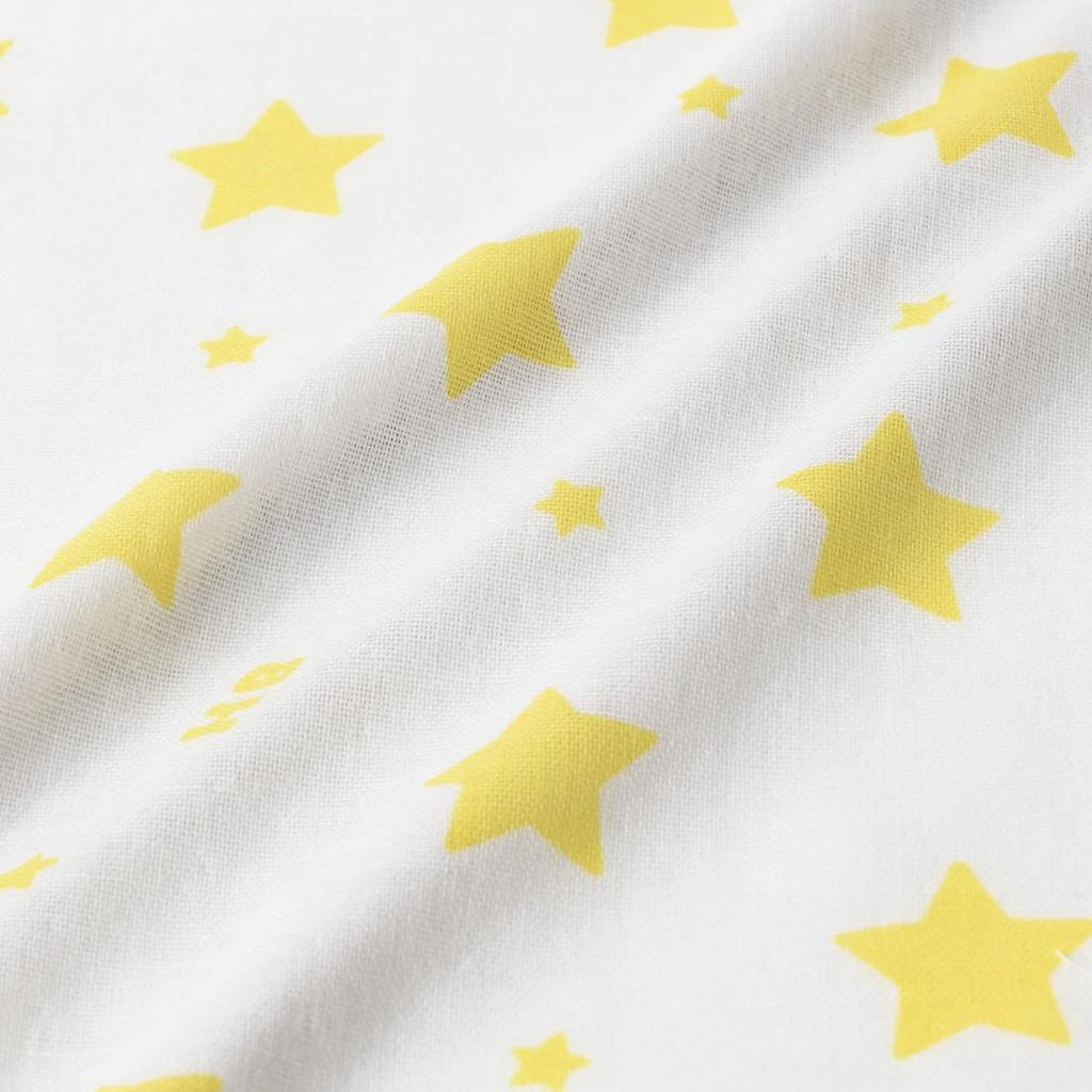 MIKI HOUSE HOT BISCUITS Gauze Towel Boys and One Size Fits Set, Girls, Newborn, White, All, 76-8038-493