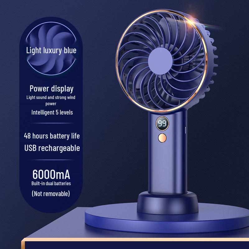 Ultra-Quiet Portable USB Rechargeable Mini Handheld Fan